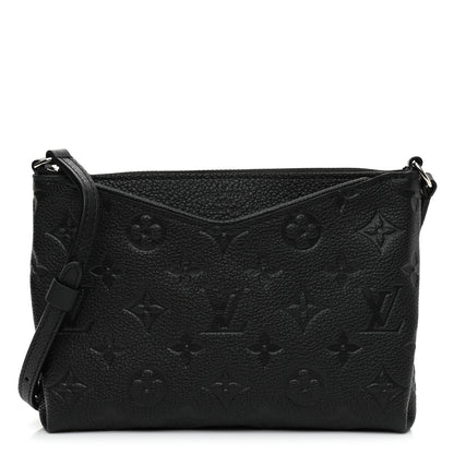 Louis Vuitton Empreinte Pallas Crossbody Black 1 of 7