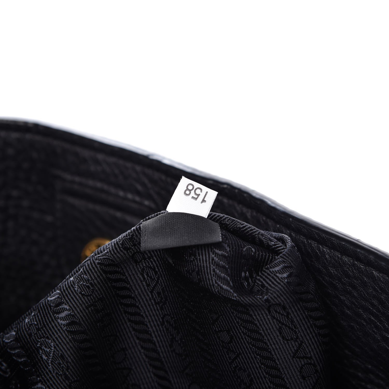 Prada Vitello Daino Side Zip Tote Black 9 of 11
