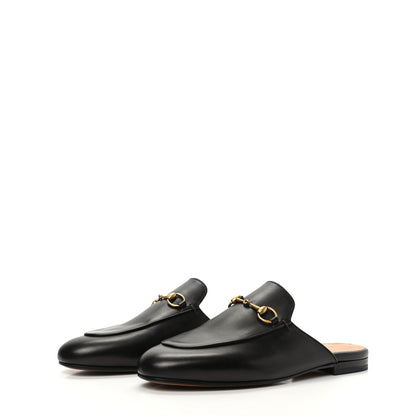 Gucci Calfskin Womens Princetown Slippers 38.5 Black 3 of 10