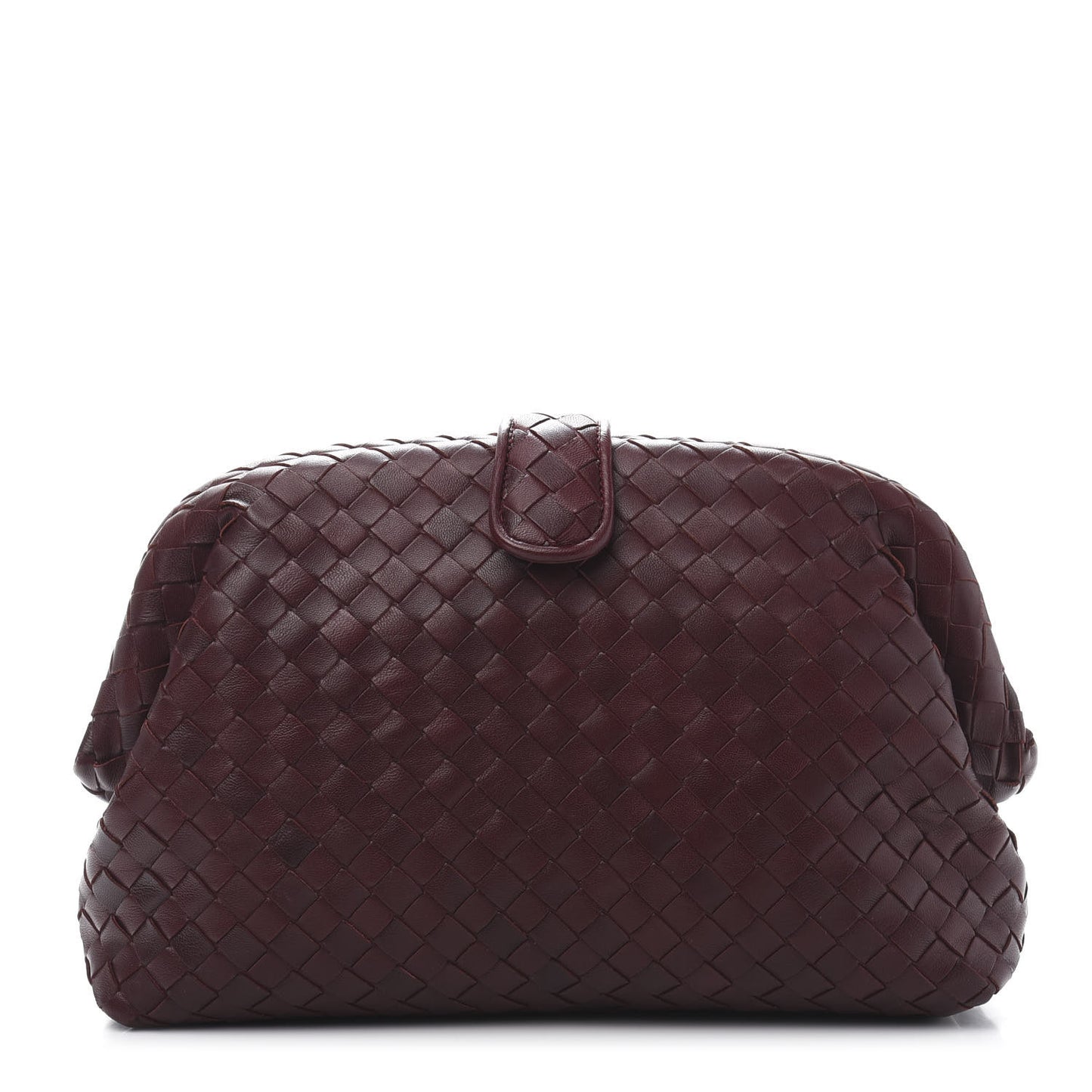 Nappa Intrecciato The Lauren 1980 Clutch Gigolo Red