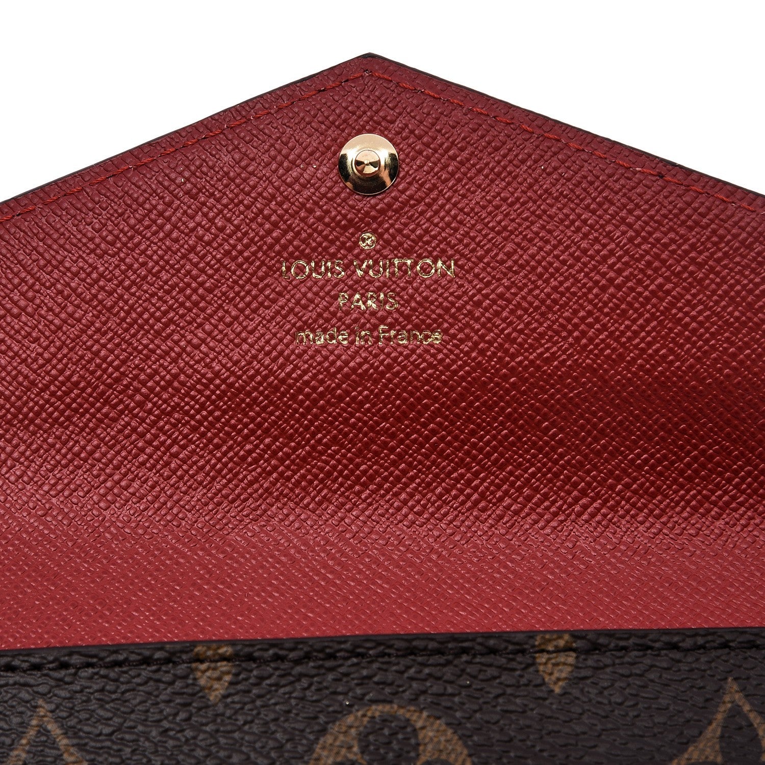 Louis Vuitton Monogram Daily Organizer Envelope Insert Red 6 of 6