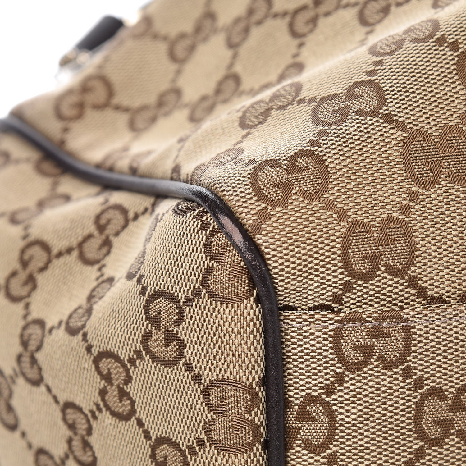 Gucci Monogram Medium Sukey Tote Dark Brown 10 of 13