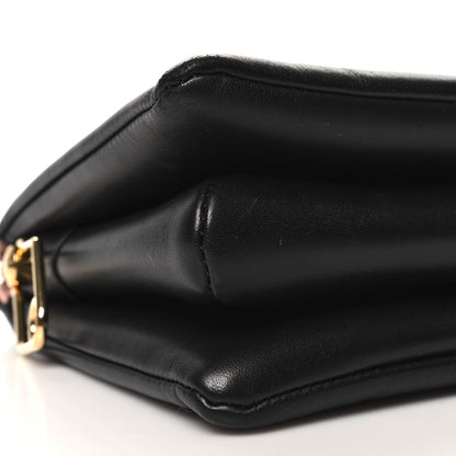 Louis Vuitton Lambskin Embossed Monogram Coussin PM Black 10 of 12
