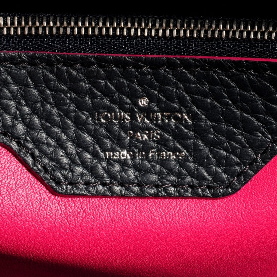 Taurillon Capucines MM Cobalt
