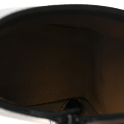 Loewe Calfskin Rose Boots 37 Black 8 of 9
