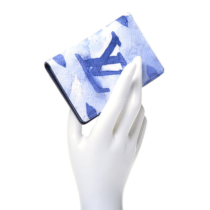 Louis Vuitton Monogram Watercolor Pocket Organizer Blue 2 of 6