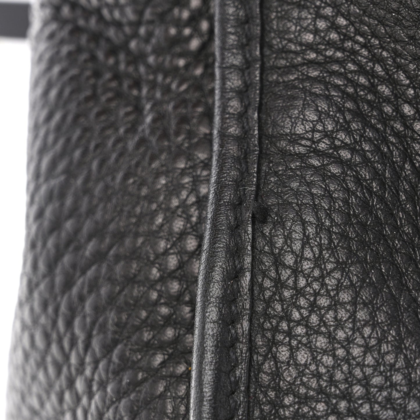 Vitello Daino Shopping Satchel Black