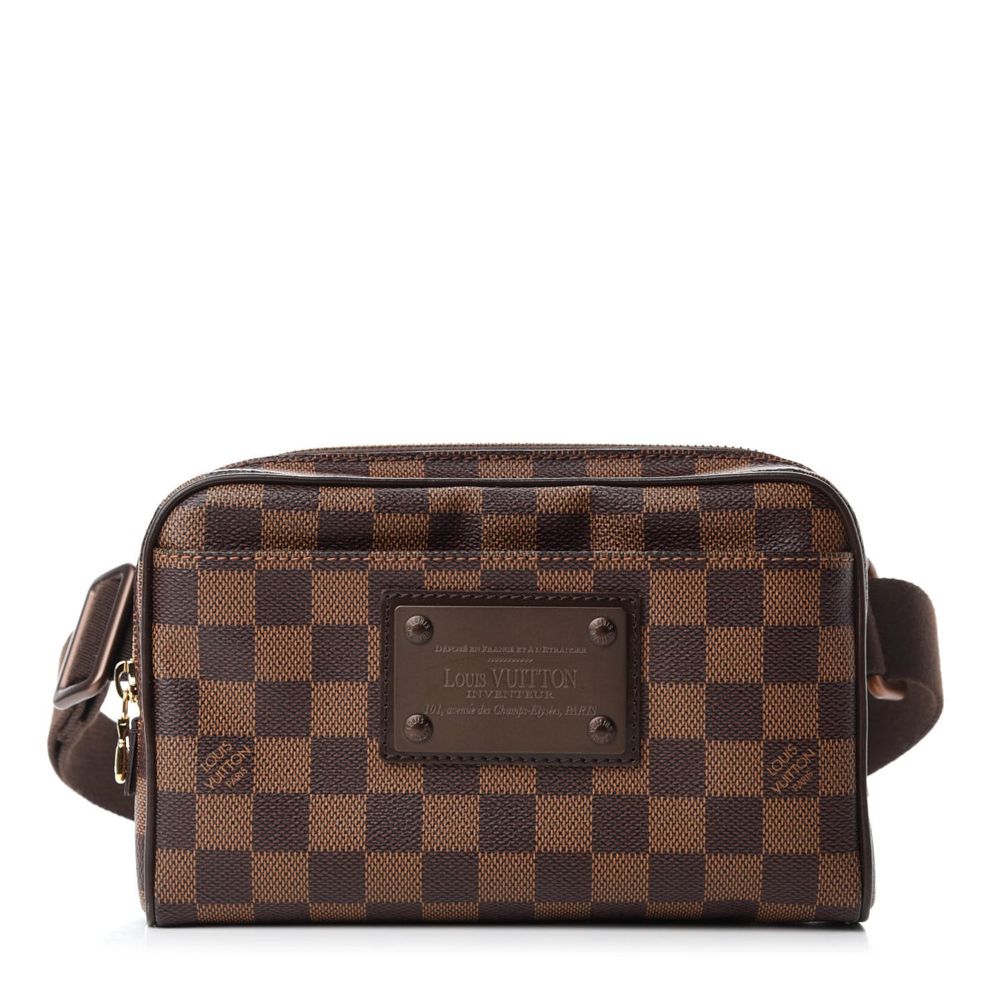 Damier Ebene Brooklyn Bum Bag