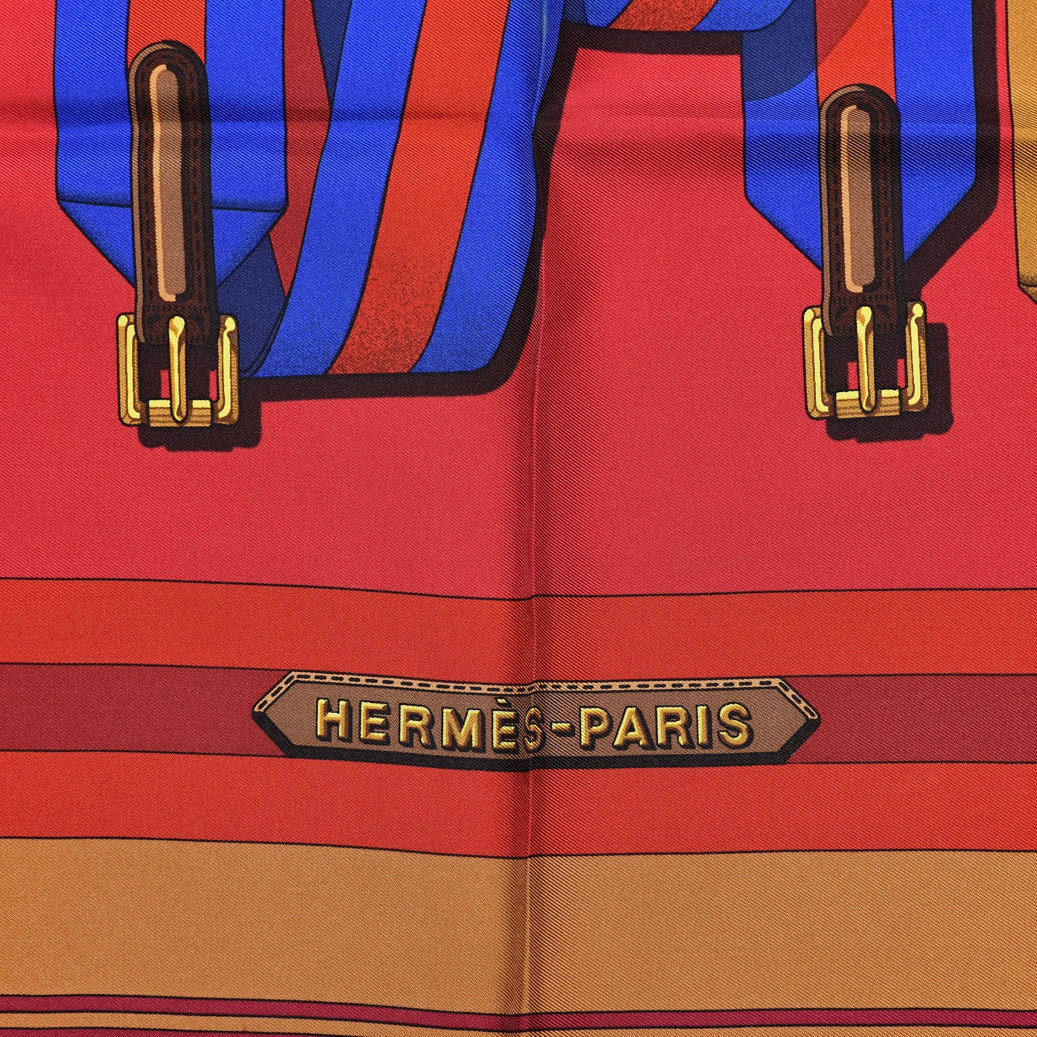 Hermes Silk Sangles Scarf 90 3 of 6