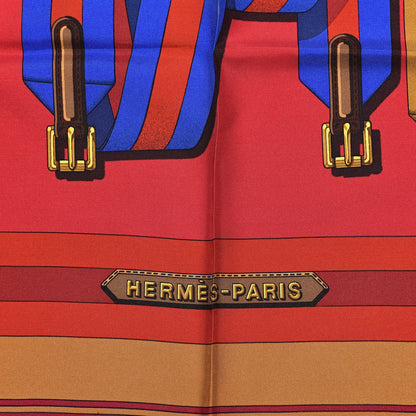 Hermes Silk Sangles Scarf 90 3 of 6