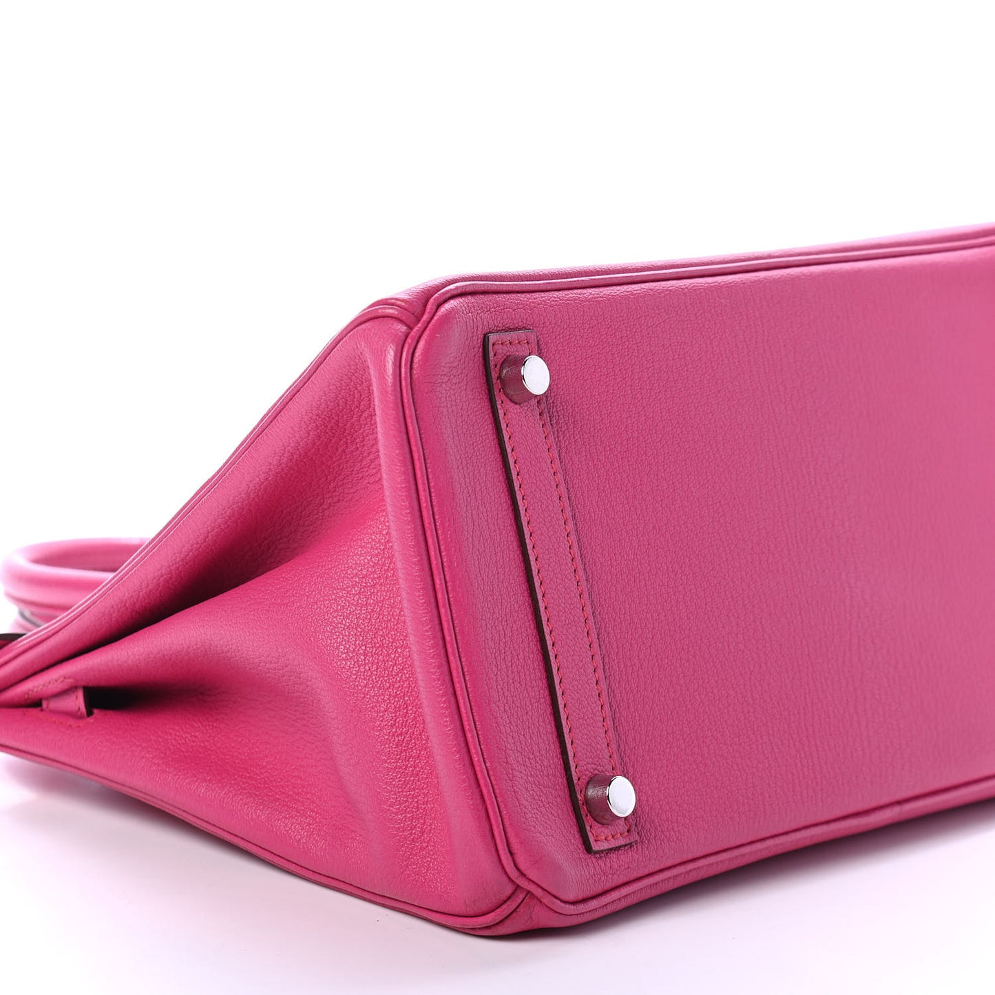 Chevre Mysore Horseshoe Birkin 30 Rose Shocking