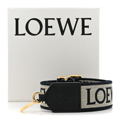 Loewe Calfskin Jacquard Anagram Strap Black 6 of 6