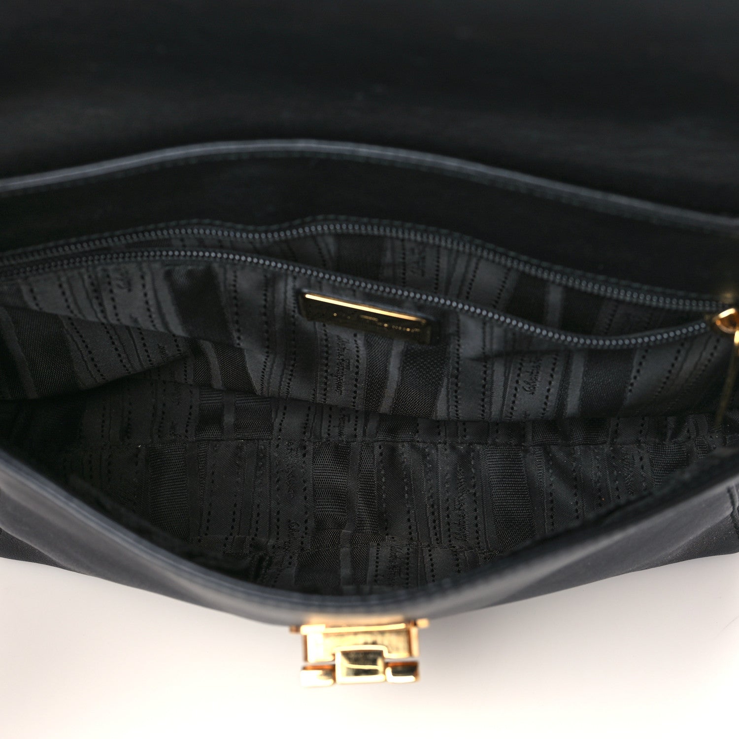 Salvatore Ferragamo Calfskin Abbey Crossbody Black 5 of 11
