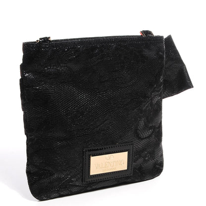 Valentino Garavani Lace Bow Crossbody Bag Black 3 of 7