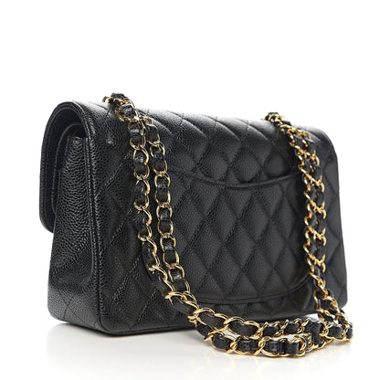 Chanel Caviar Quilted Small Double Flap Black 2 of 10
