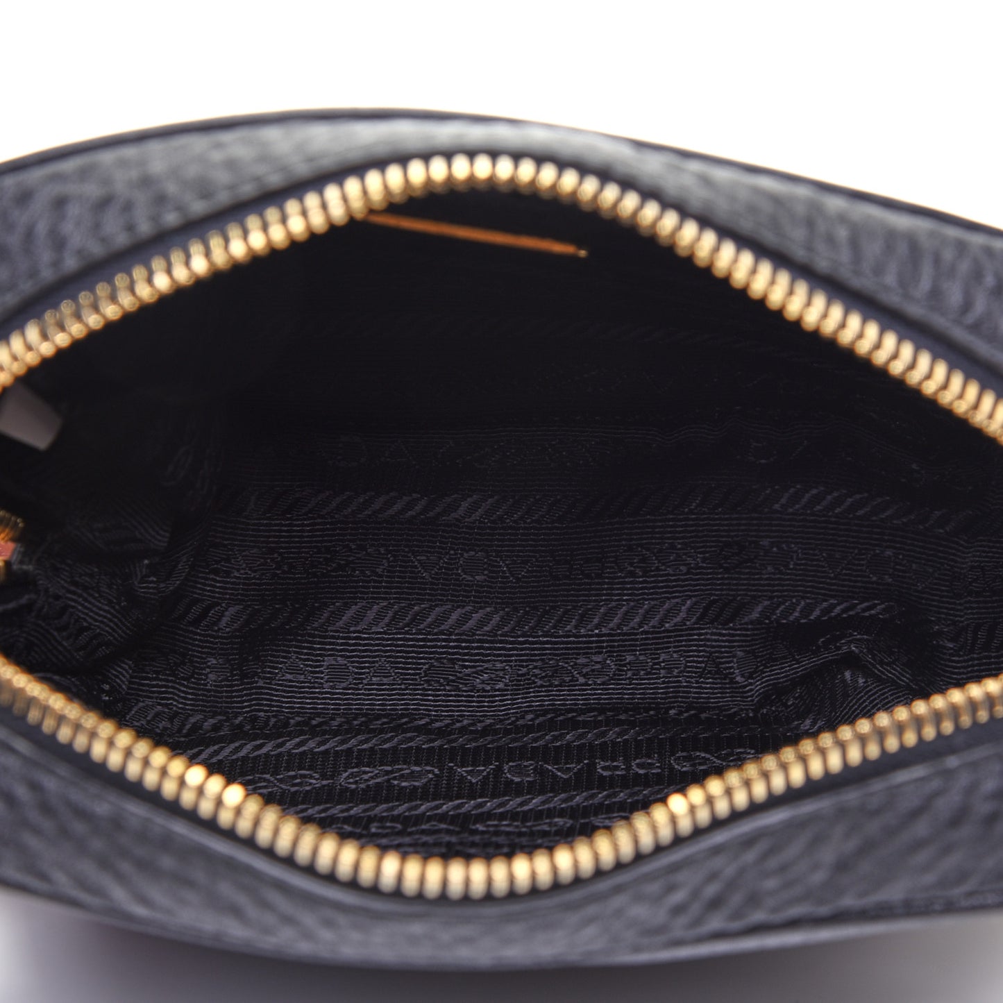 Vitello Daino Mini Camera Crossbody Black