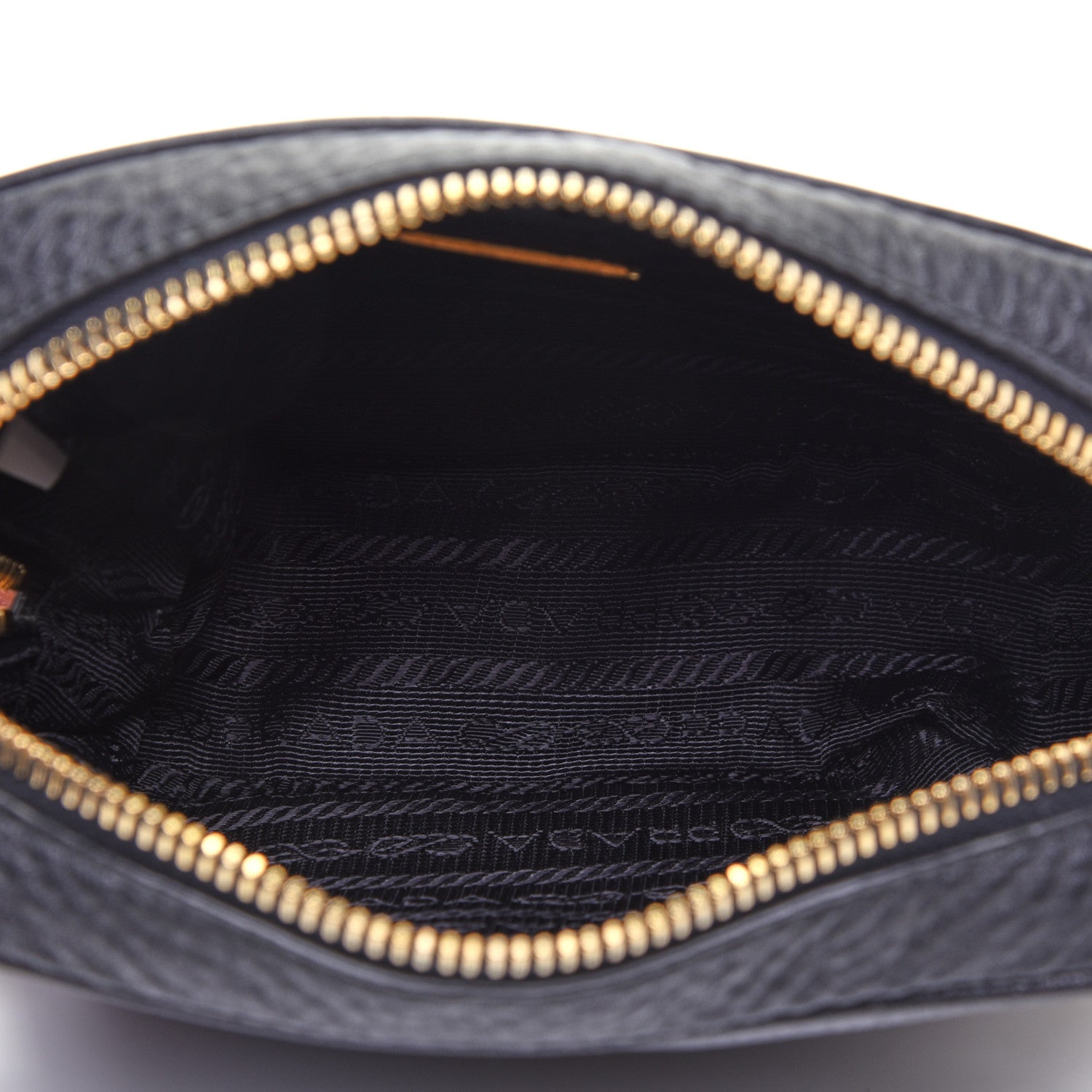 Prada Vitello Daino Mini Camera Crossbody Black 5 of 12
