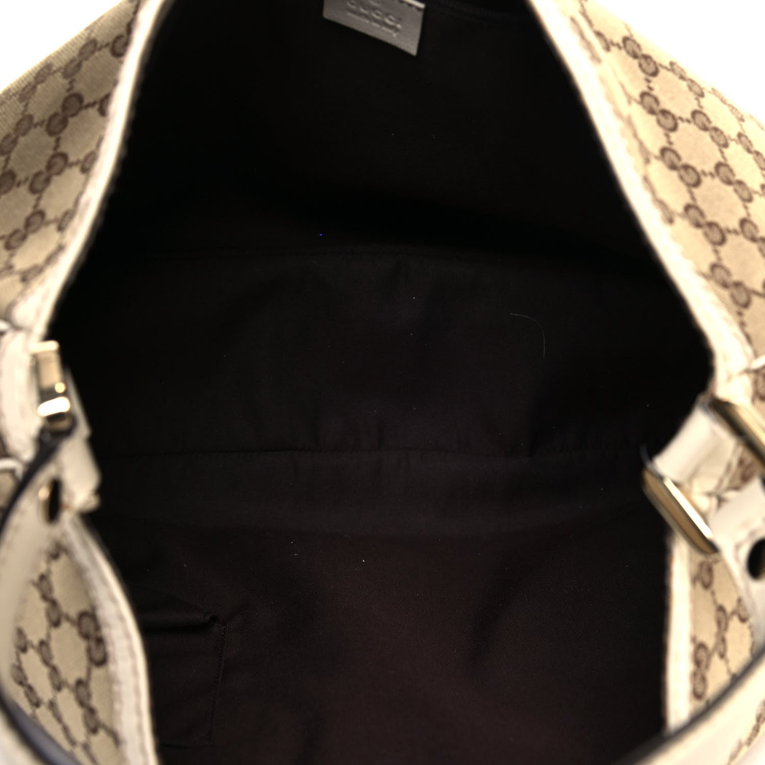 Gucci Monogram Large New Ladies Web Hobo Off White 5 of 13
