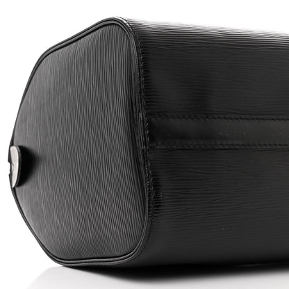 Louis Vuitton Epi Speedy 25 Black 9 of 10