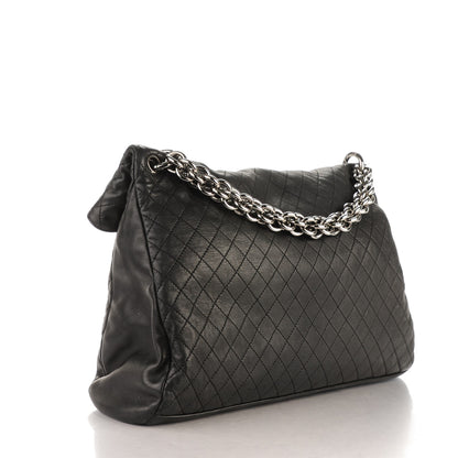 Chanel Lambskin Quilted New Lock Flap Black 3 of 7