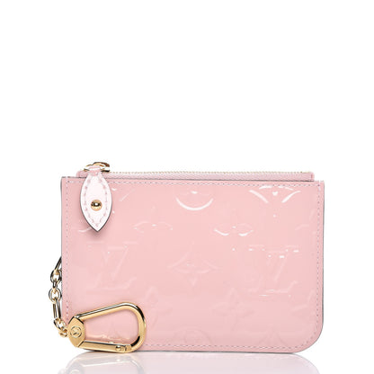 Louis Vuitton Vernis Key Pouch Rose Ballerine 1 of 6