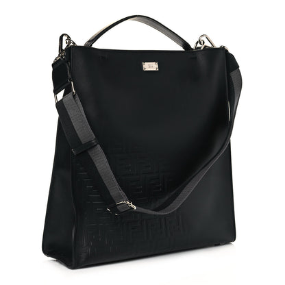 Fendi Vitello Grace FF Gradient Embossed Peekaboo X-Lite Fit Black 3 of 14