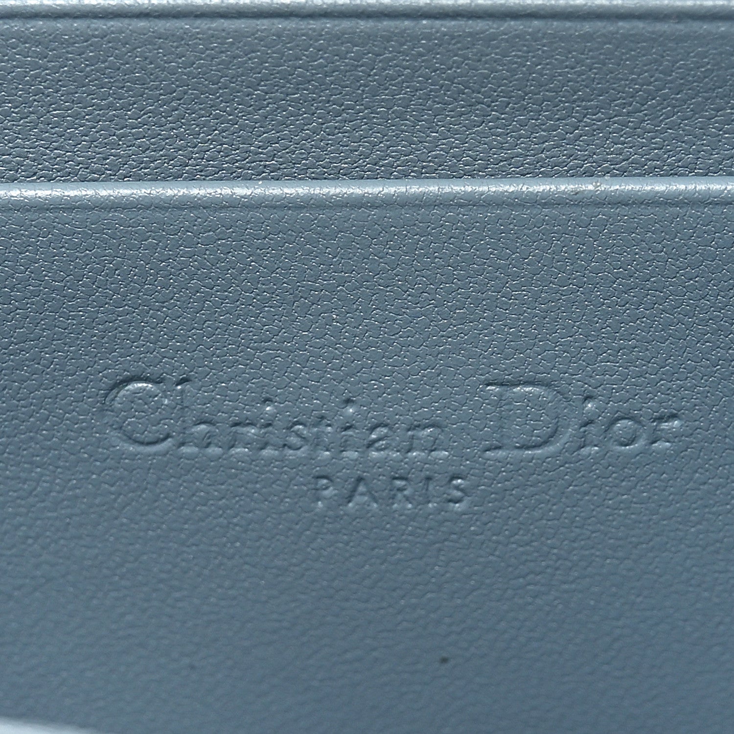 Christian Dior Lambskin Cannage Small Lady Dior Voyageur Coin Purse Cloud Blue 6 of 7