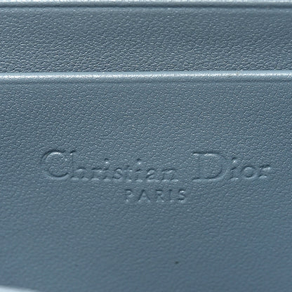 Christian Dior Lambskin Cannage Small Lady Dior Voyageur Coin Purse Cloud Blue 6 of 7