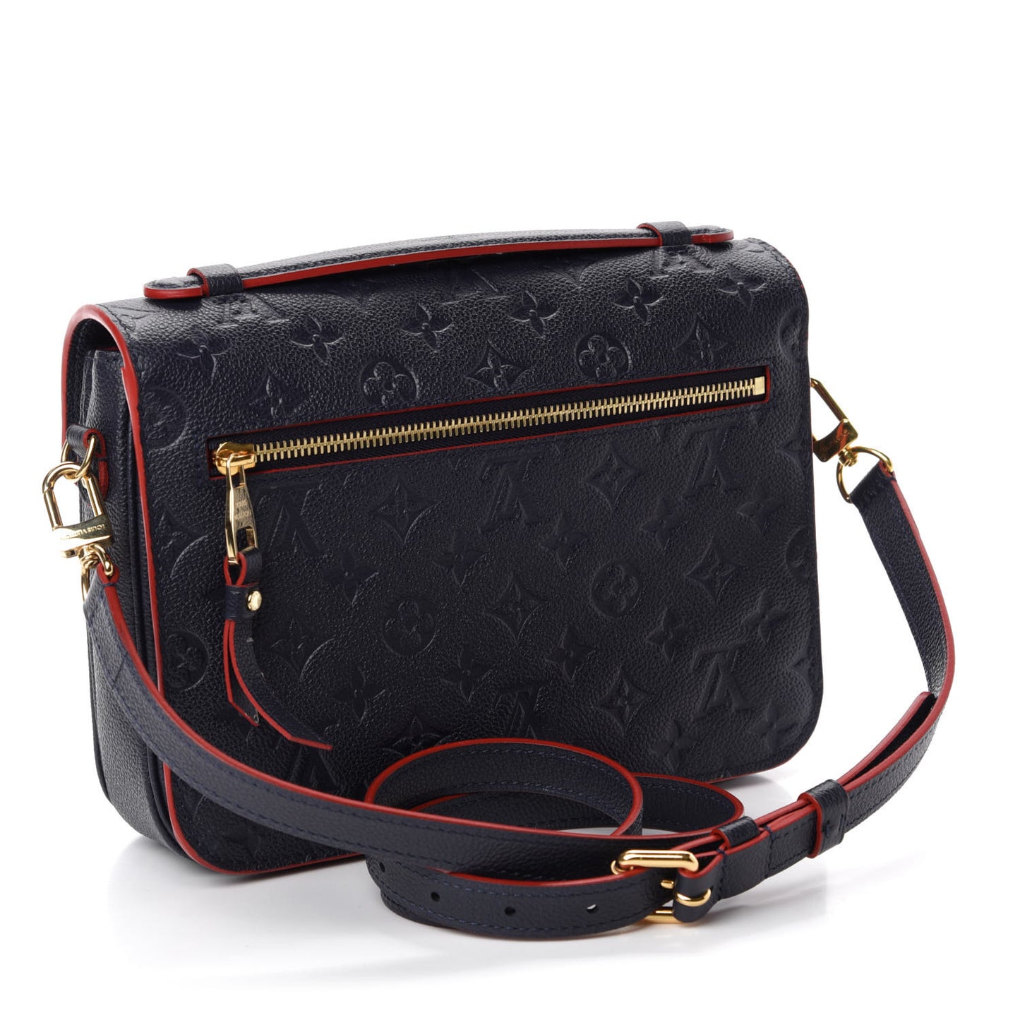 Empreinte Pochette Metis Marine Rouge