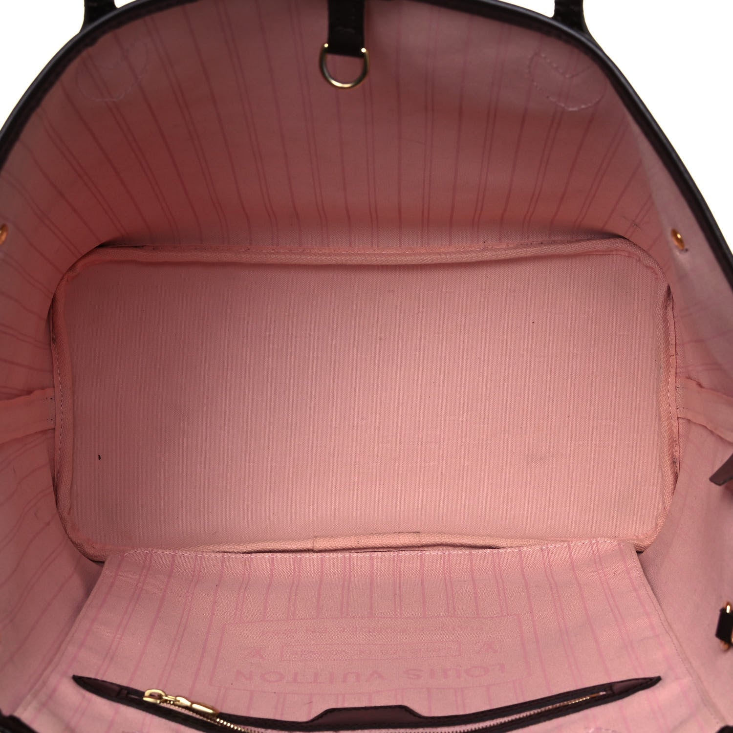 Louis Vuitton Damier Ebene Neo Neverfull MM Rose Ballerine 9 of 13