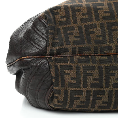 Fendi Zucca Nappa Nuvolata Vitello Tortuga Spy Tobacco Moro 5 of 9
