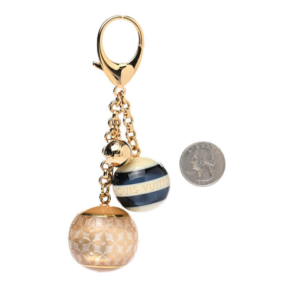 Louis Vuitton Mini Lin Croisette Bag Charm Blue 2 of 3