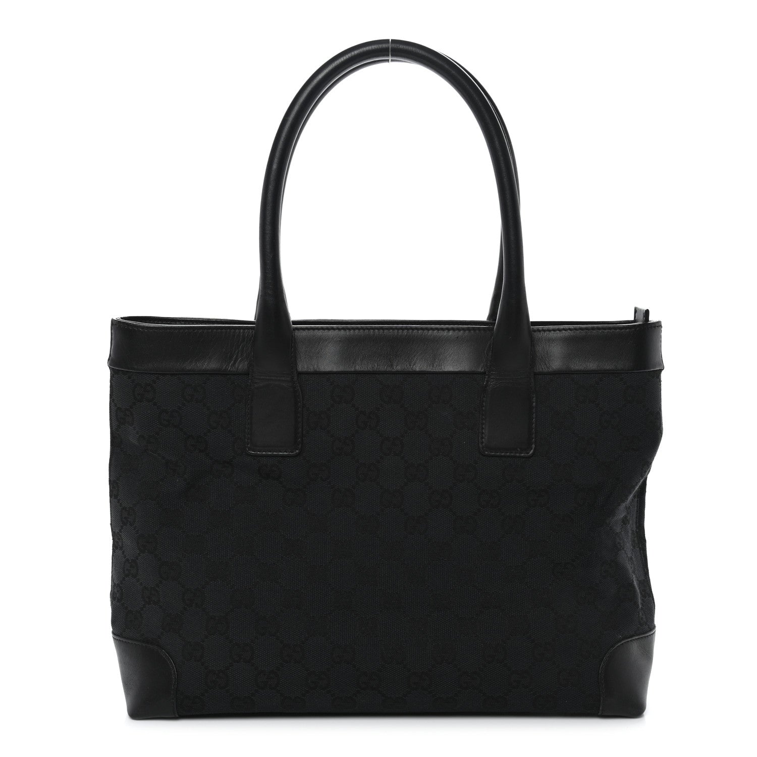 Gucci Monogram Tote Black 1 of 13