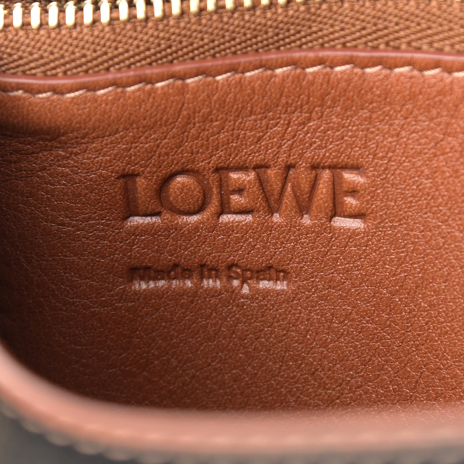 Loewe Grained Calfskin Mini Barcelona Shoulder Bag Black 6 of 10