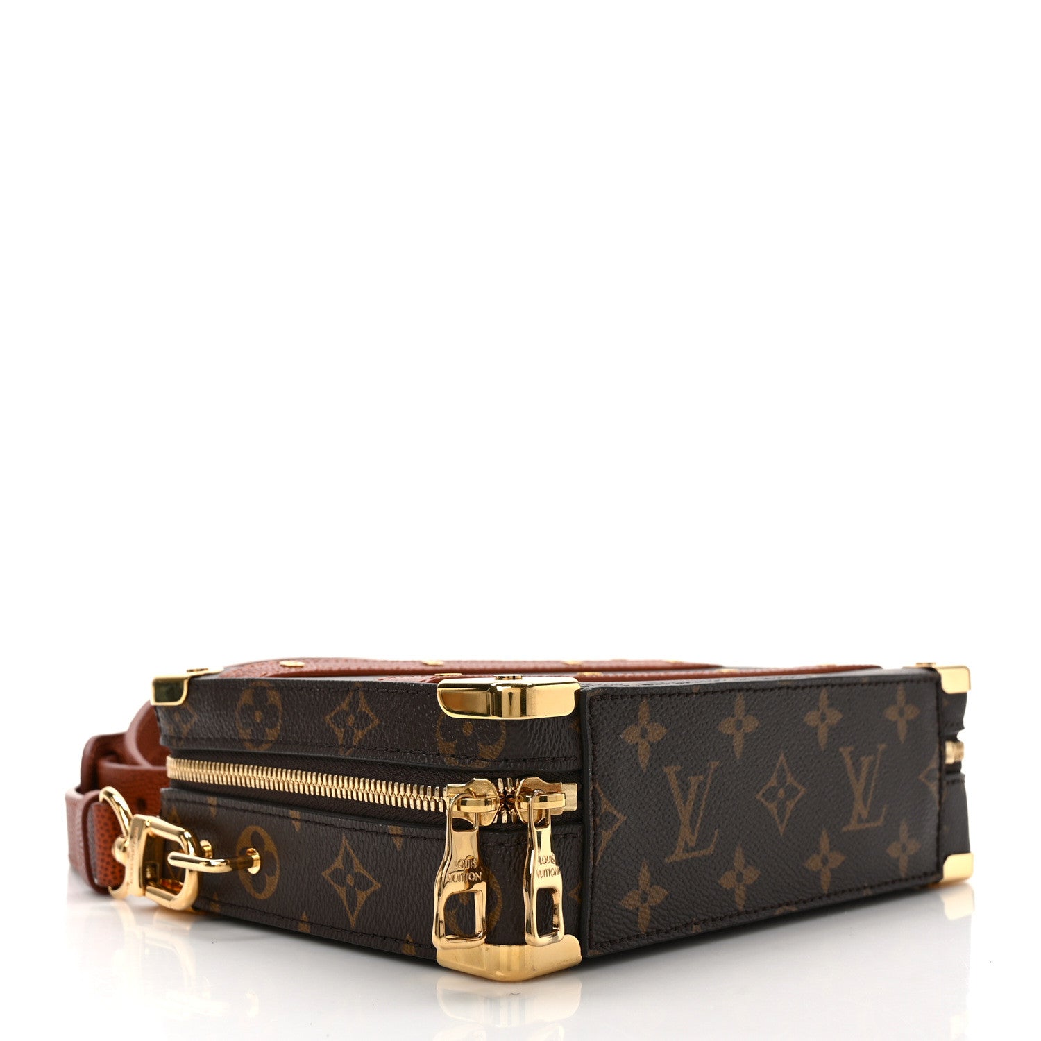 Louis Vuitton X NBA Grained Calfskin Monogram Handle Trunk Brown