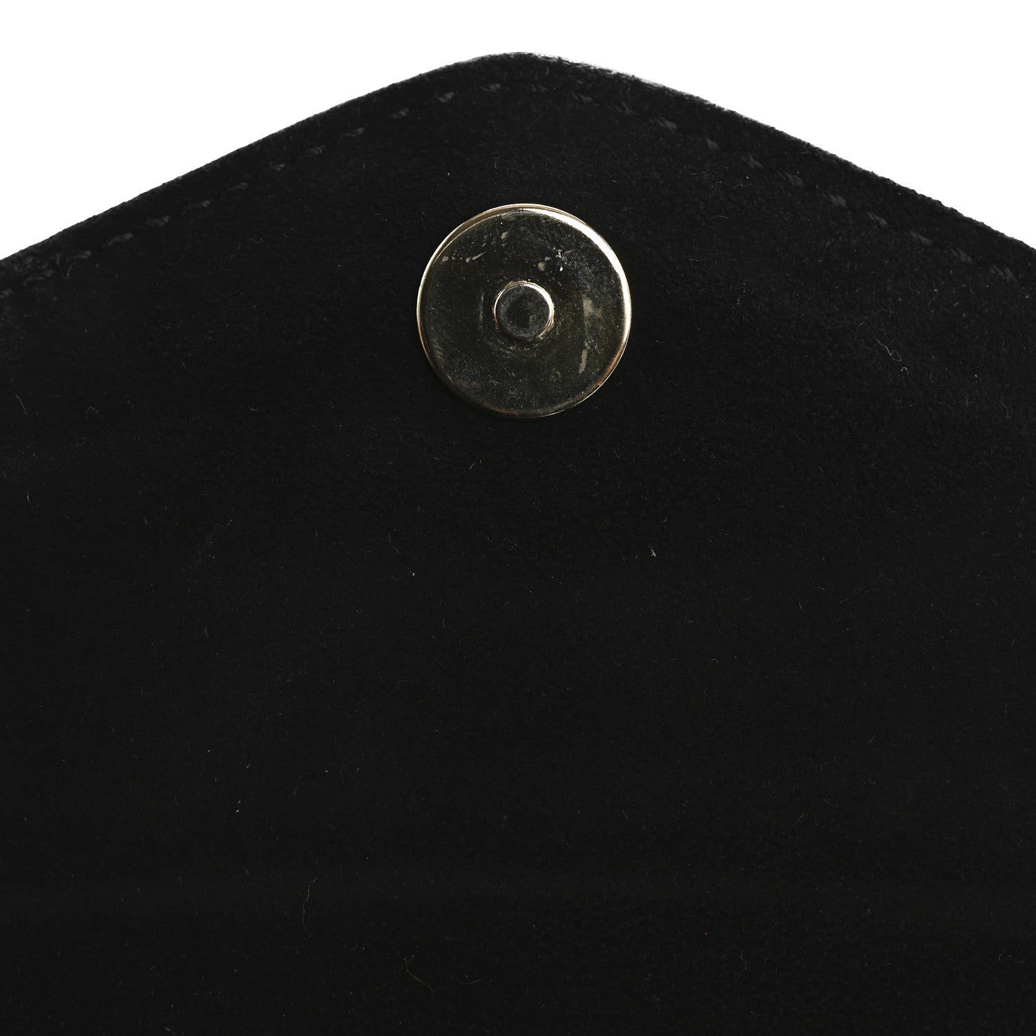 Saint Laurent Patent Y-Mail Zip Around Wallet Black 11 of 12