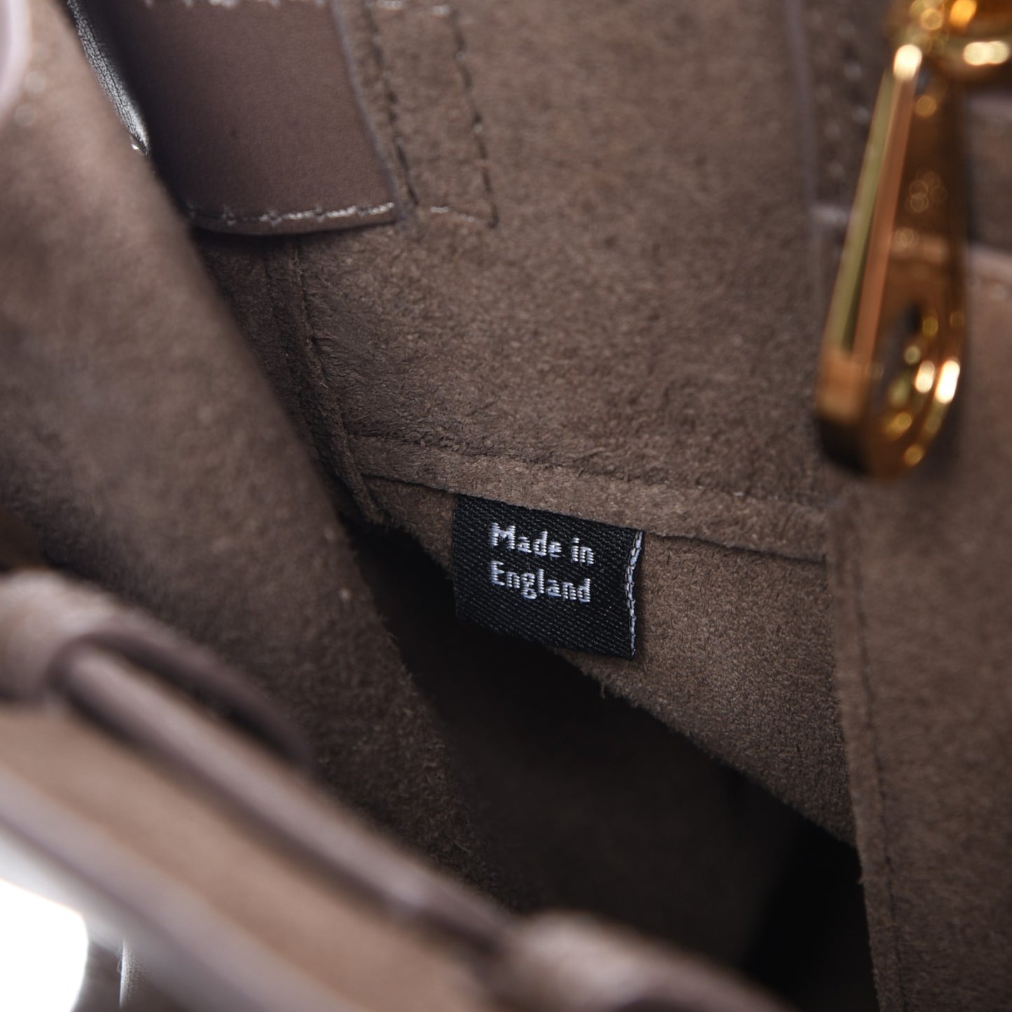 Soft Tan Calfskin Bayswater Tote Taupe