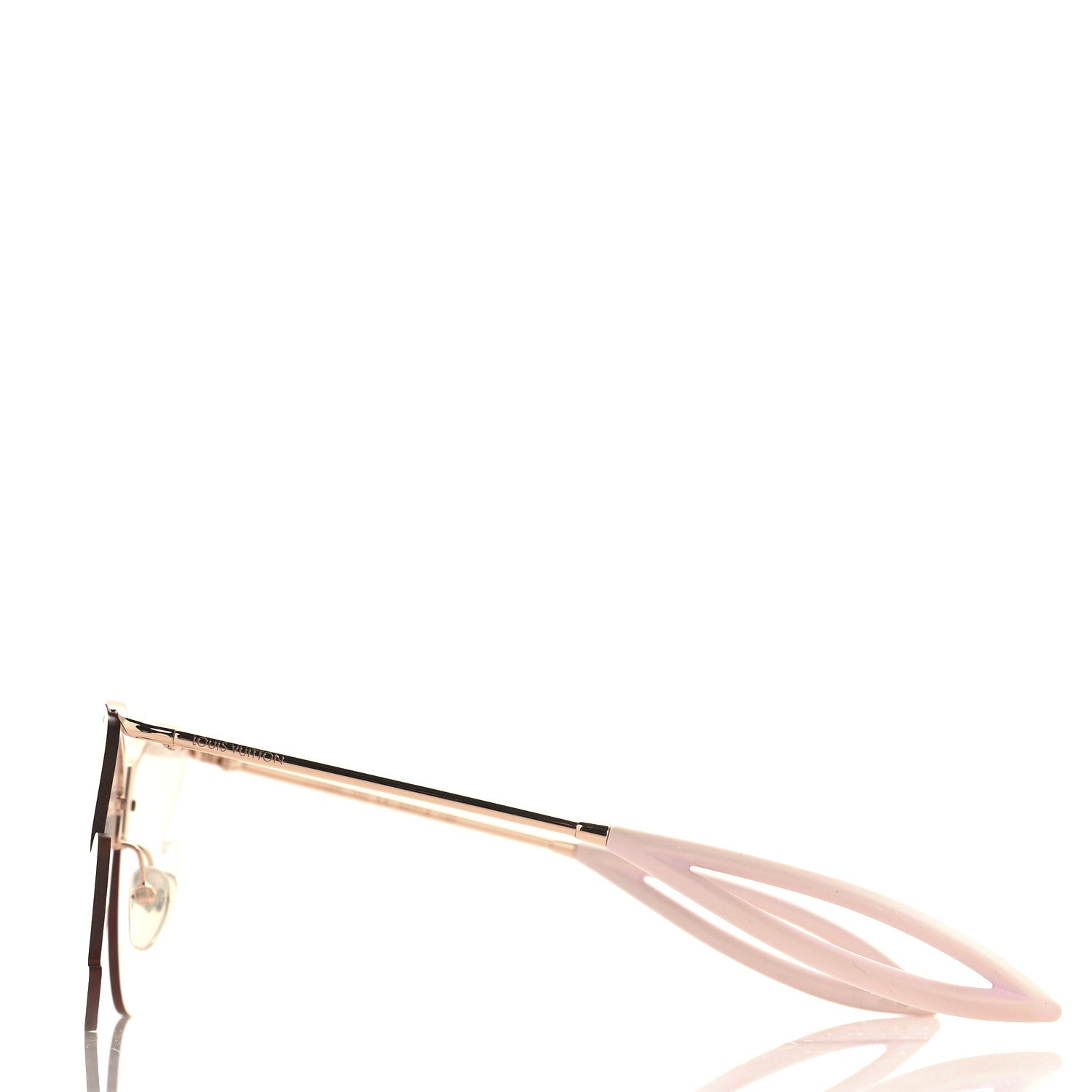 Louis Vuitton Bohemian Vuittony Square Sunglasses Z1234W Pink 3 of 7