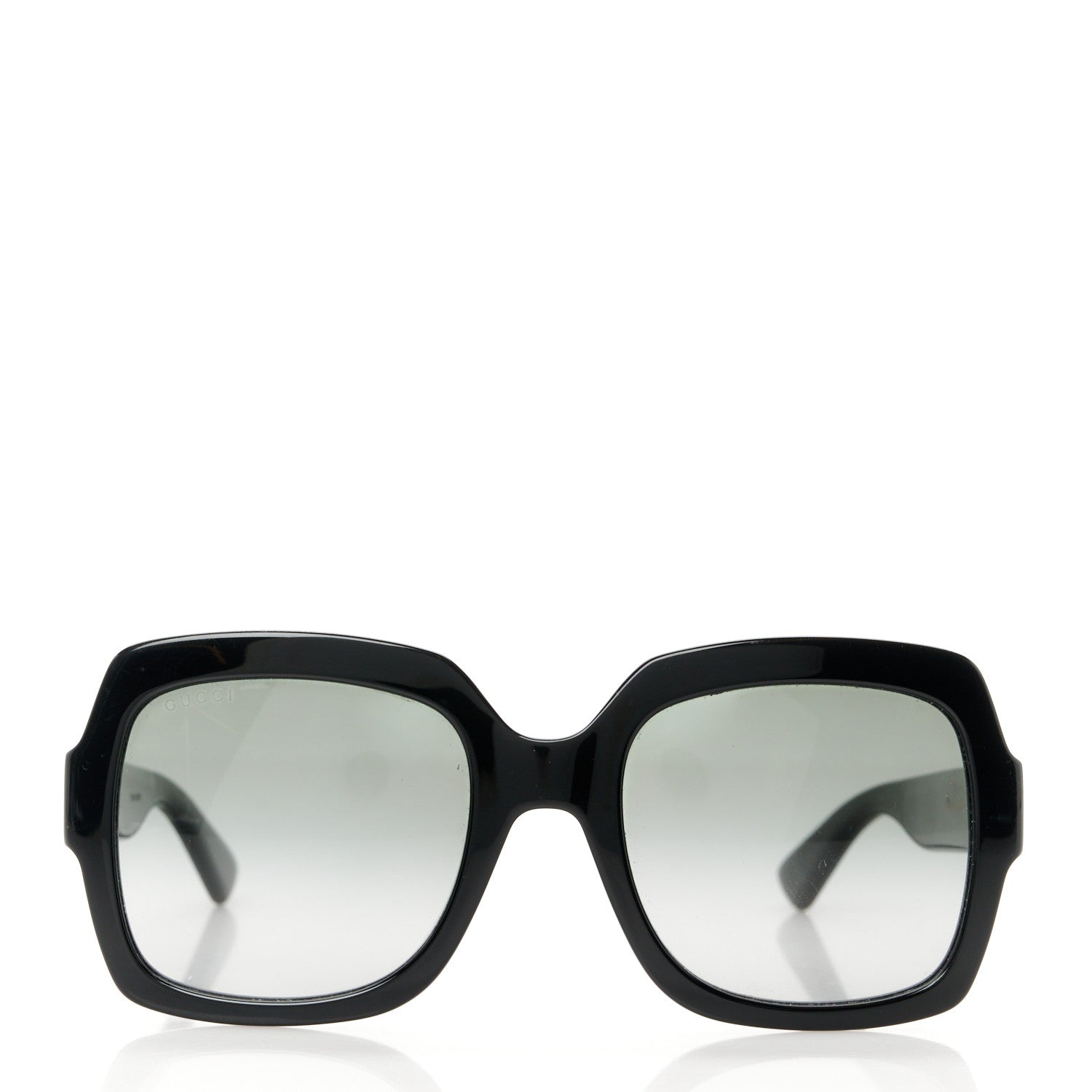 Gucci Acetate Square Frame Sunglasses GG0036S Black 2 of 9