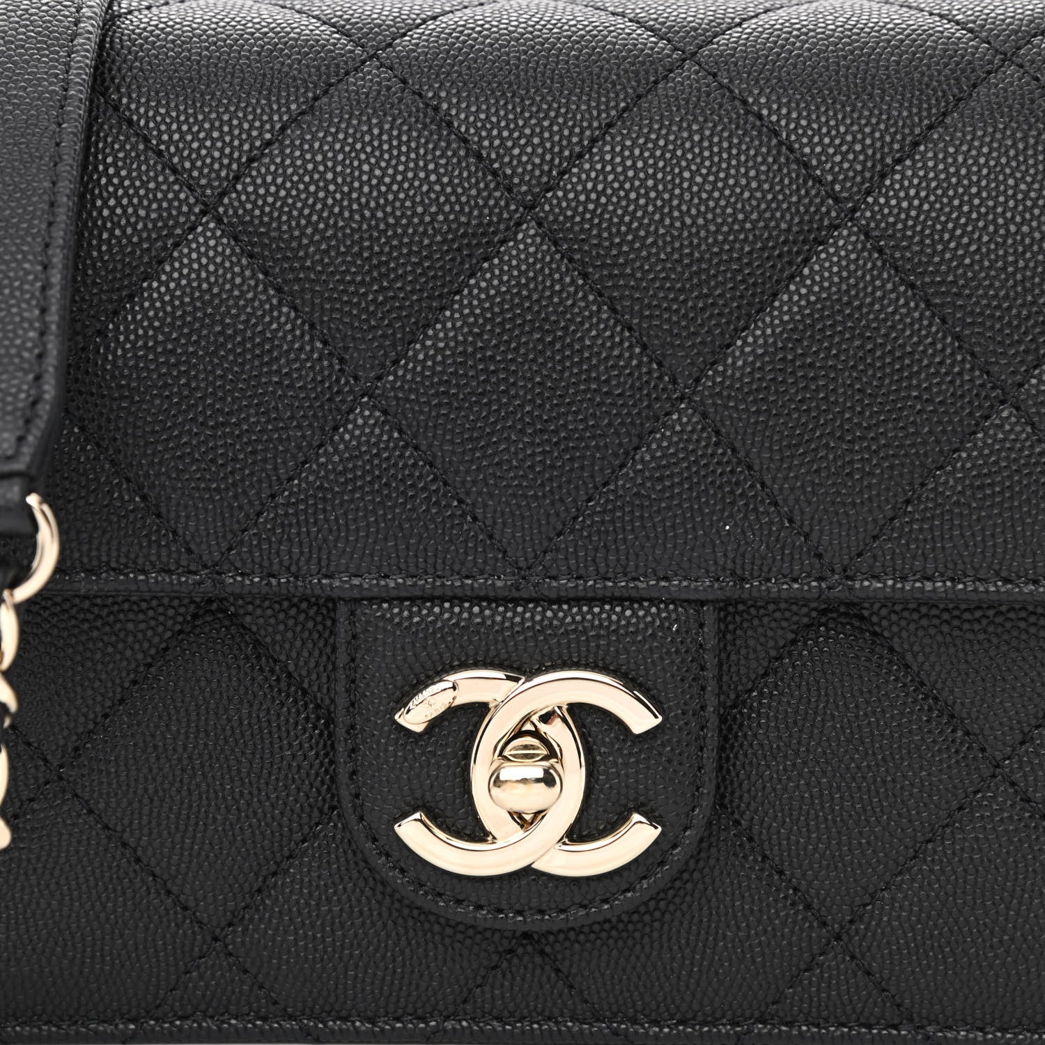 Chanel Caviar Quilted Like A Wallet Flap Black 7 of 10