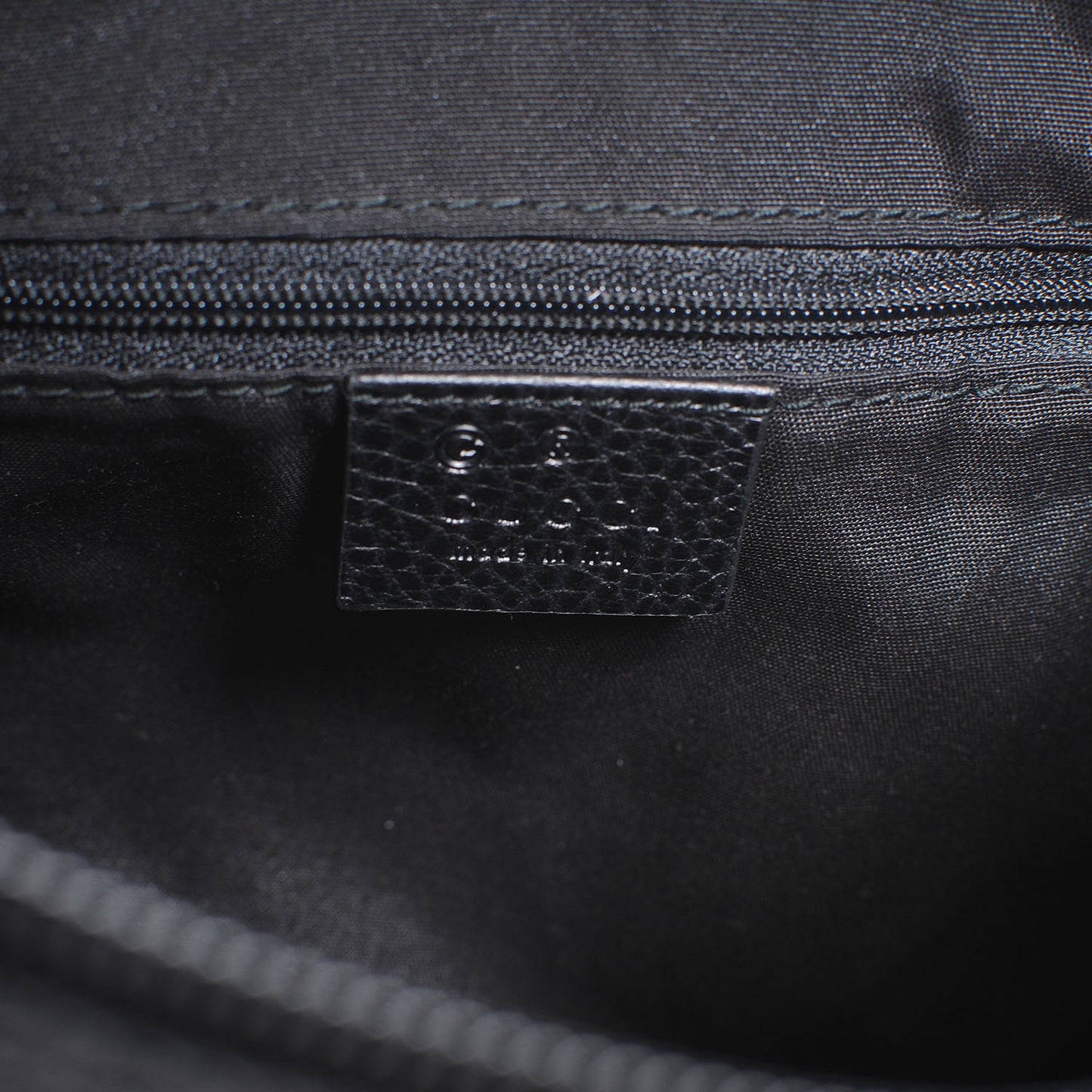 Nylon Monogram Silver D Ring Hobo Black
