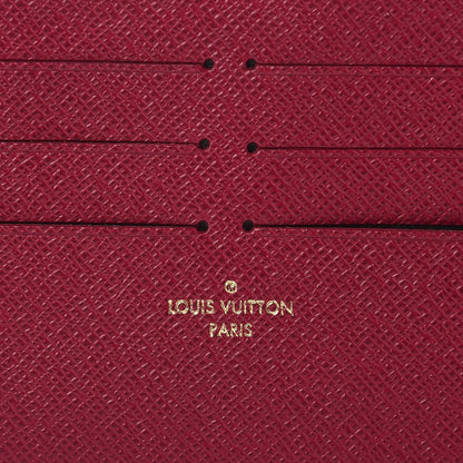 Louis Vuitton Calfskin Felicie Card Holder Insert Fuchsia 6 of 7