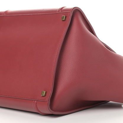 Celine Supple Calfskin Medium Phantom Luggage Coral 9 of 10