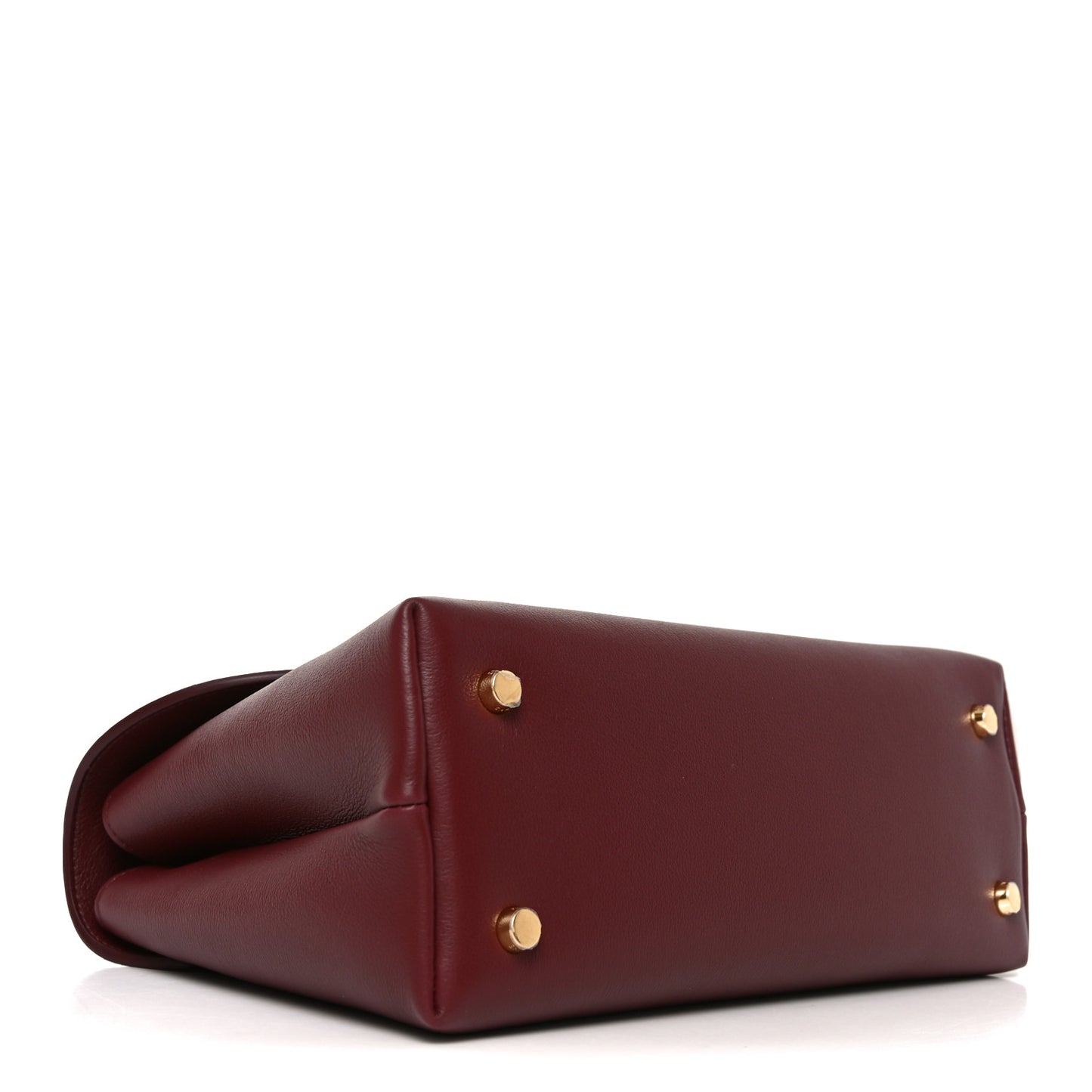 Supple Grained Calfskin Medium Nino Light Burgundy