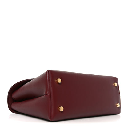 Celine Supple Grained Calfskin Medium Nino Light Burgundy 3 of 8