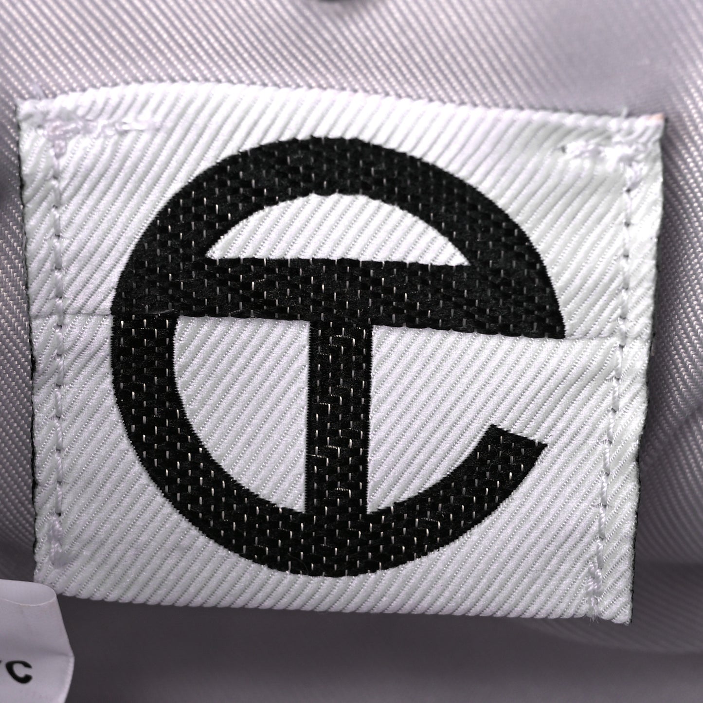 Metallic Vegan Leather Small Shopping Bag Silver