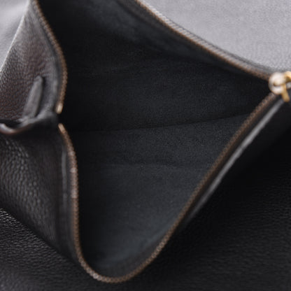 Gucci Calfskin Logo Drawstring Backpack Black 10 of 14