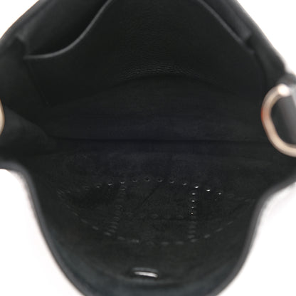 Hermes Taurillon Clemence Evelyne PM Black 8 of 17