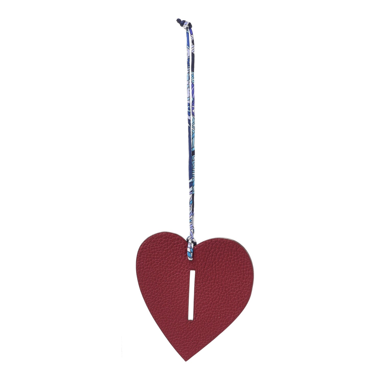 Hermes Togo Epsom Petit H Heart Bag Charm Multicolor 3 of 7