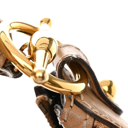 Gucci Snakeskin Medium Jockey Hobo Brown 15 of 15